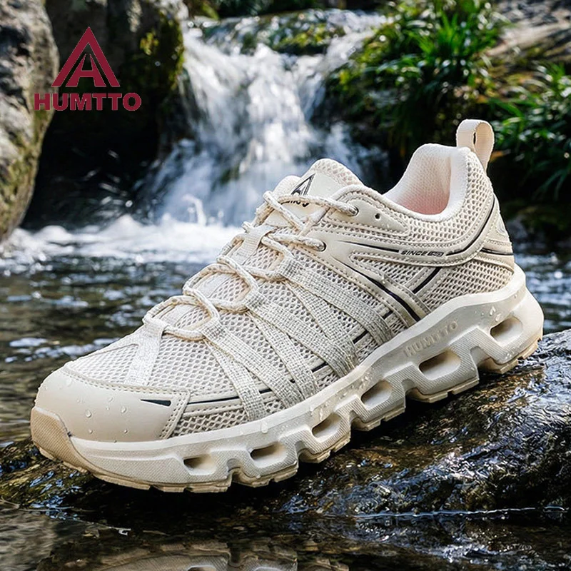 HUMTTO zapatillas acuáticas antideslizantes transpirables para pesca - imagen 4