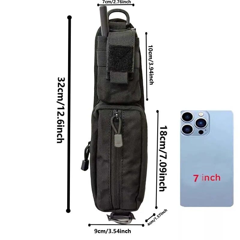 Bolsa táctica Molle para exterior