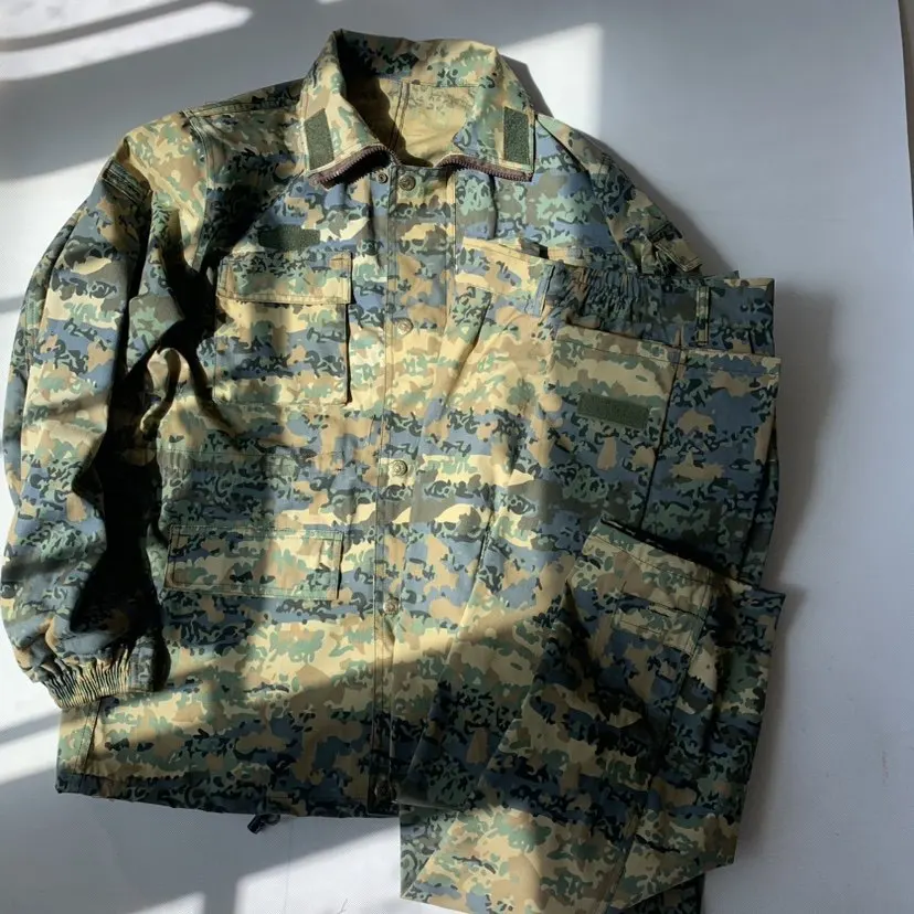 Uniforme camuflaje algodón grueso resistente al desgaste anti-pilling - imagen 3