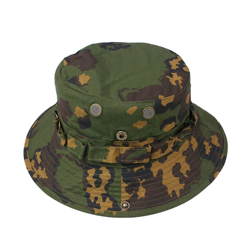 Gorra militar camuflaje Flecktarn con diseño ripstop personalizada - imagen 5