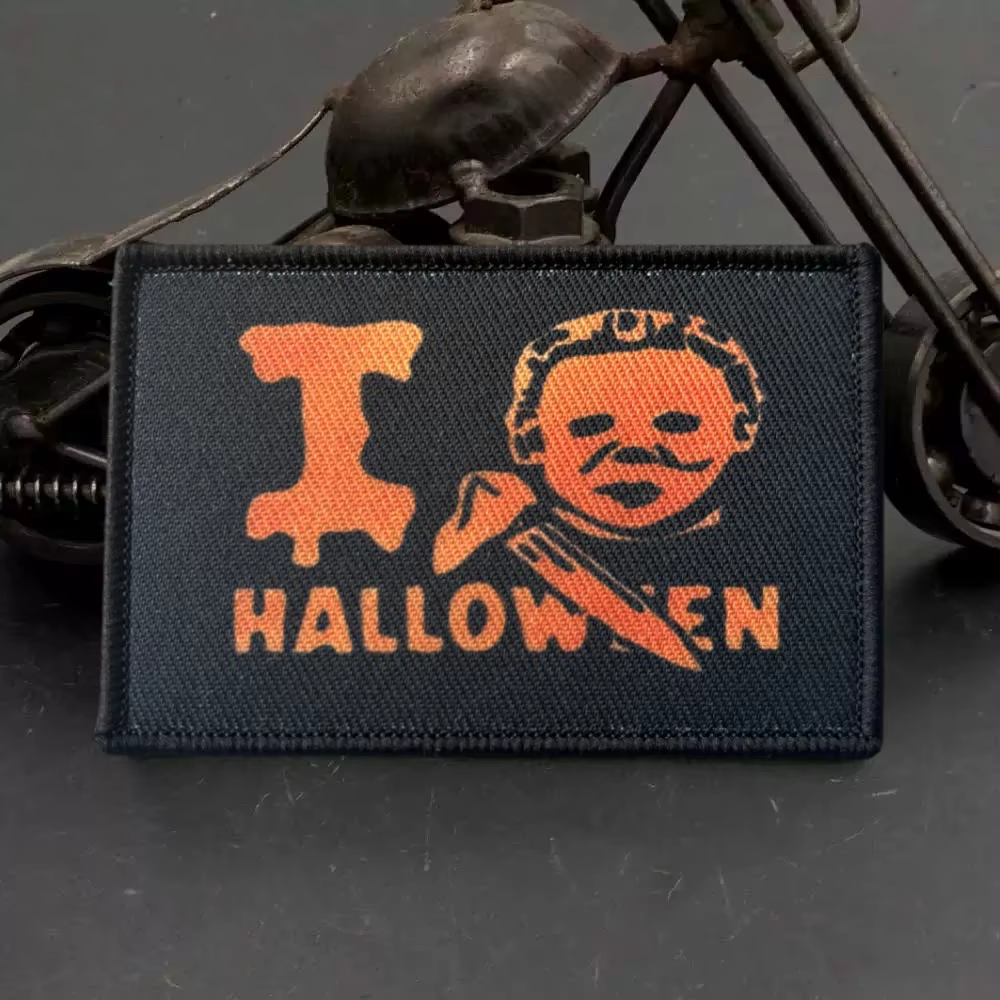 Insignia de moral militar con diseño de Halloween