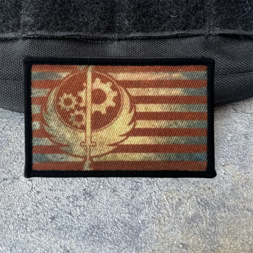 Parche Hermandad de Acero – Insignia táctica militar con velcro - imagen 4