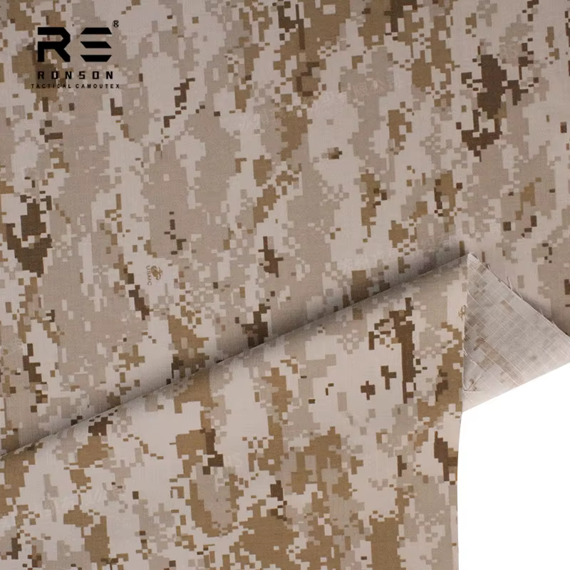 Tela ripstop táctica MARPAT Desert nailon-algodón para uniforme - imagen 4