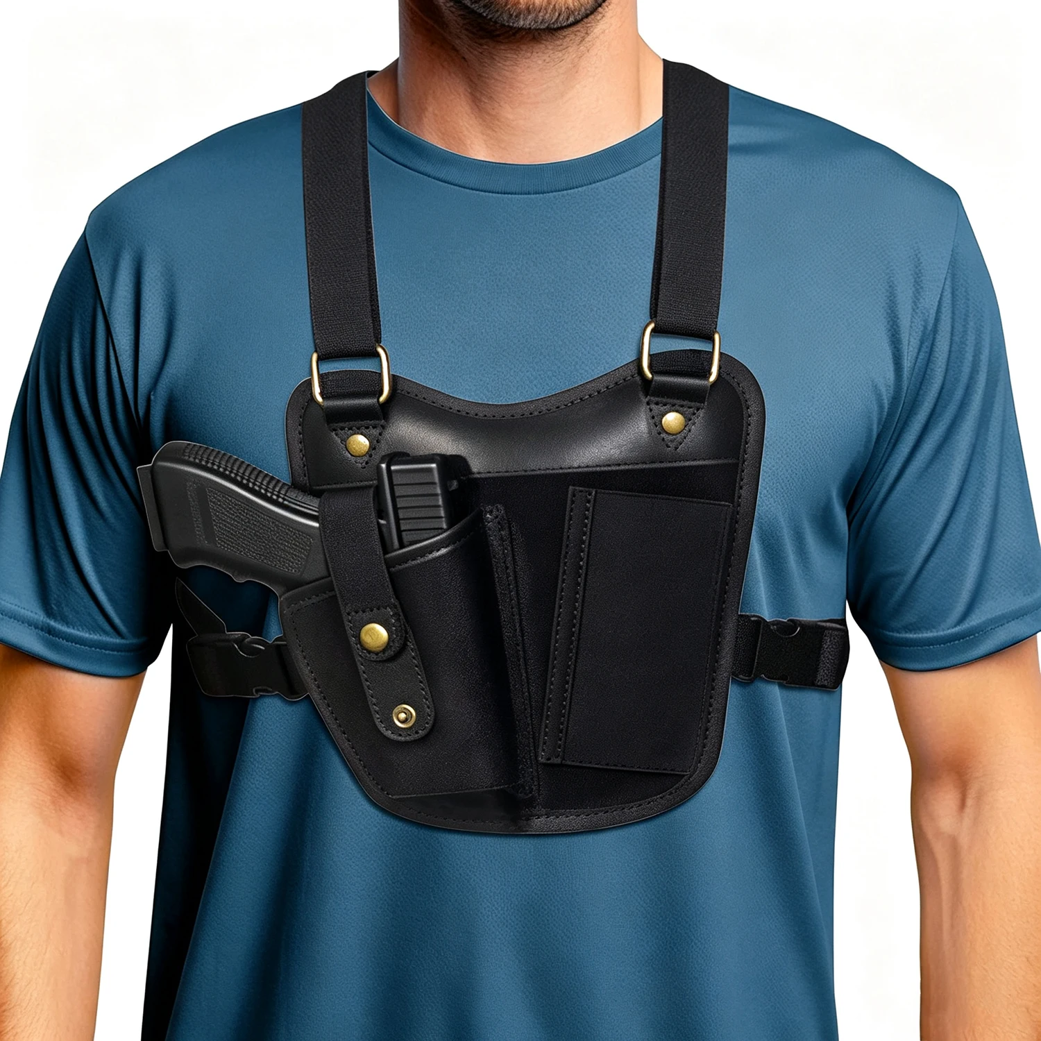Funda táctica universal para pistola y revólver de pecho