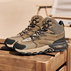 Botas tácticas de cuero impermeables hombre – Desert y montaña