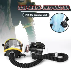 Máscara gas media cara flujo aire constante protección respiratoria