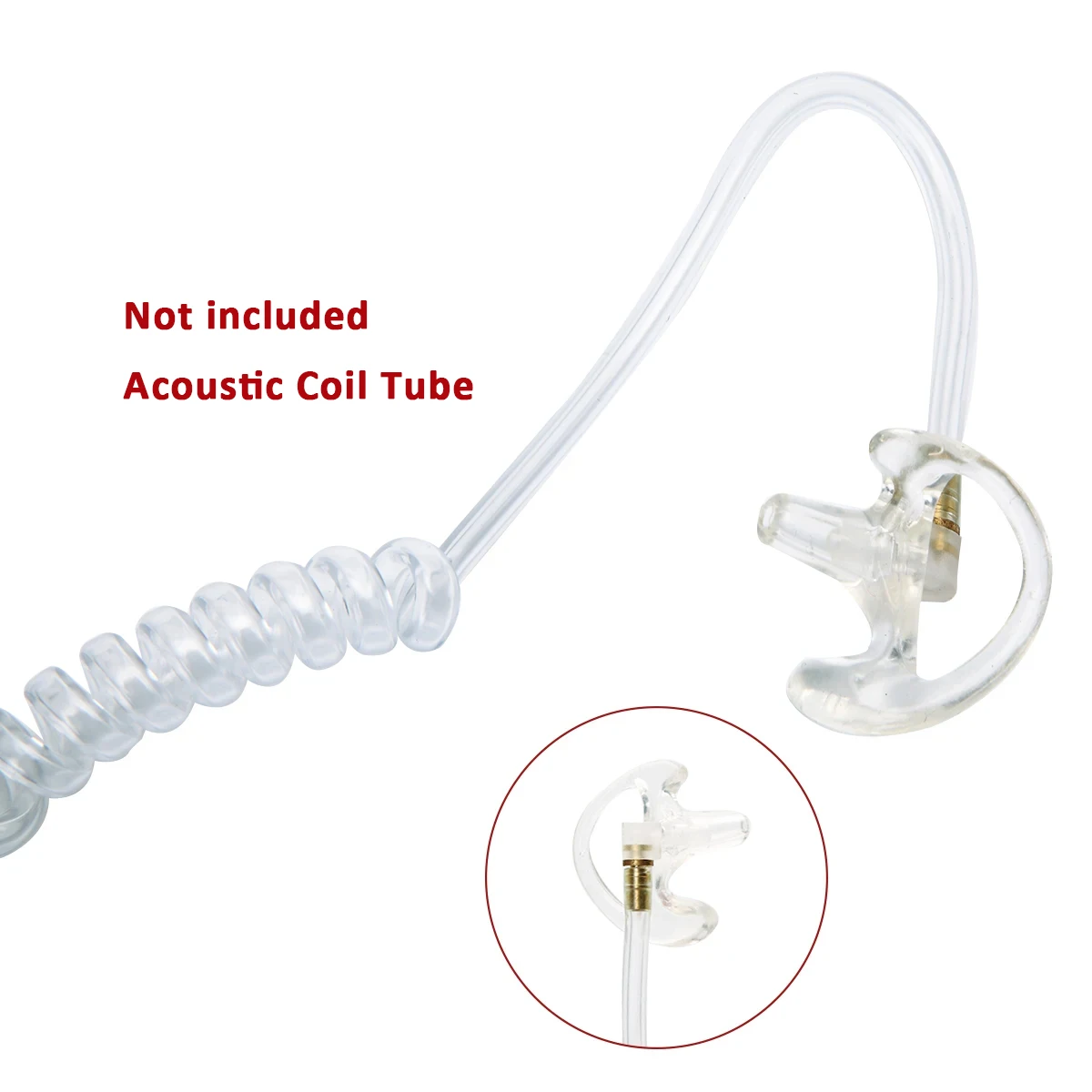 Auricular silicona suave ABBREE para walkie talkie – repuesto acústico - imagen 5