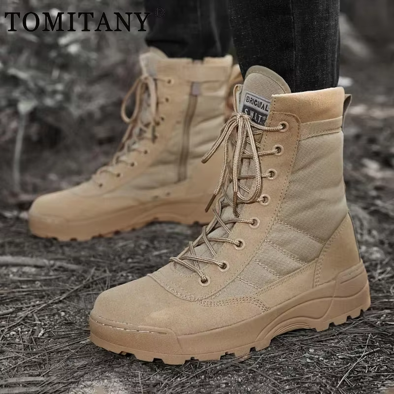 Botas tácticas de combate camuflaje militar – Tallas 36-47 - imagen 5