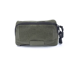 Bolsa Admin Panel MOLLE Táctica Negro Airsoft EDC Camping