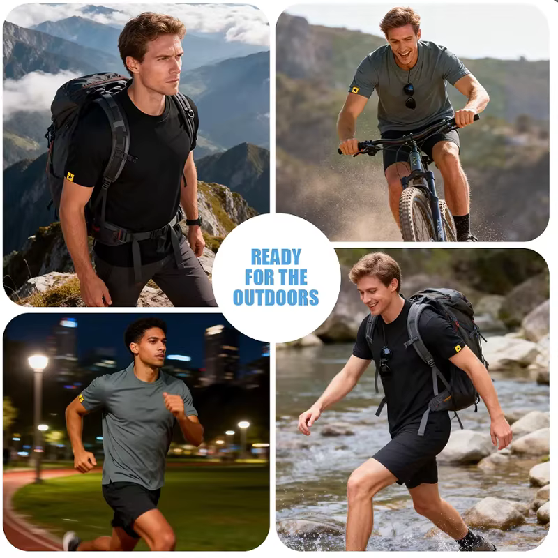 Camiseta táctica transpirable – secado rápido para hombre - imagen 5
