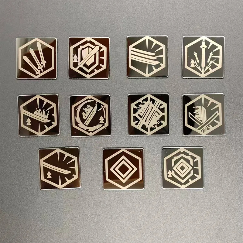 Arknights Parche táctico metálico Operación Blade del Contingency - imagen 2