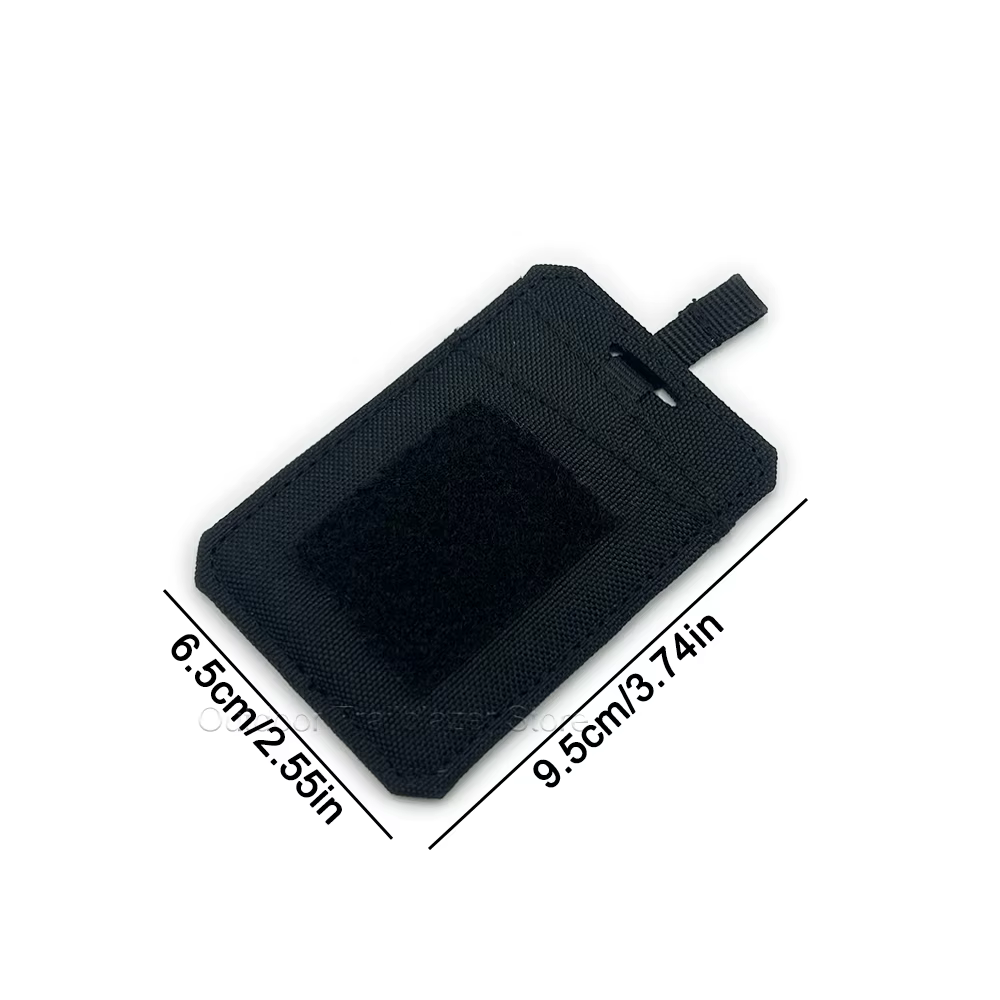 Estuche táctico portatarjetas protector con velcro y gancho bucle - imagen 3
