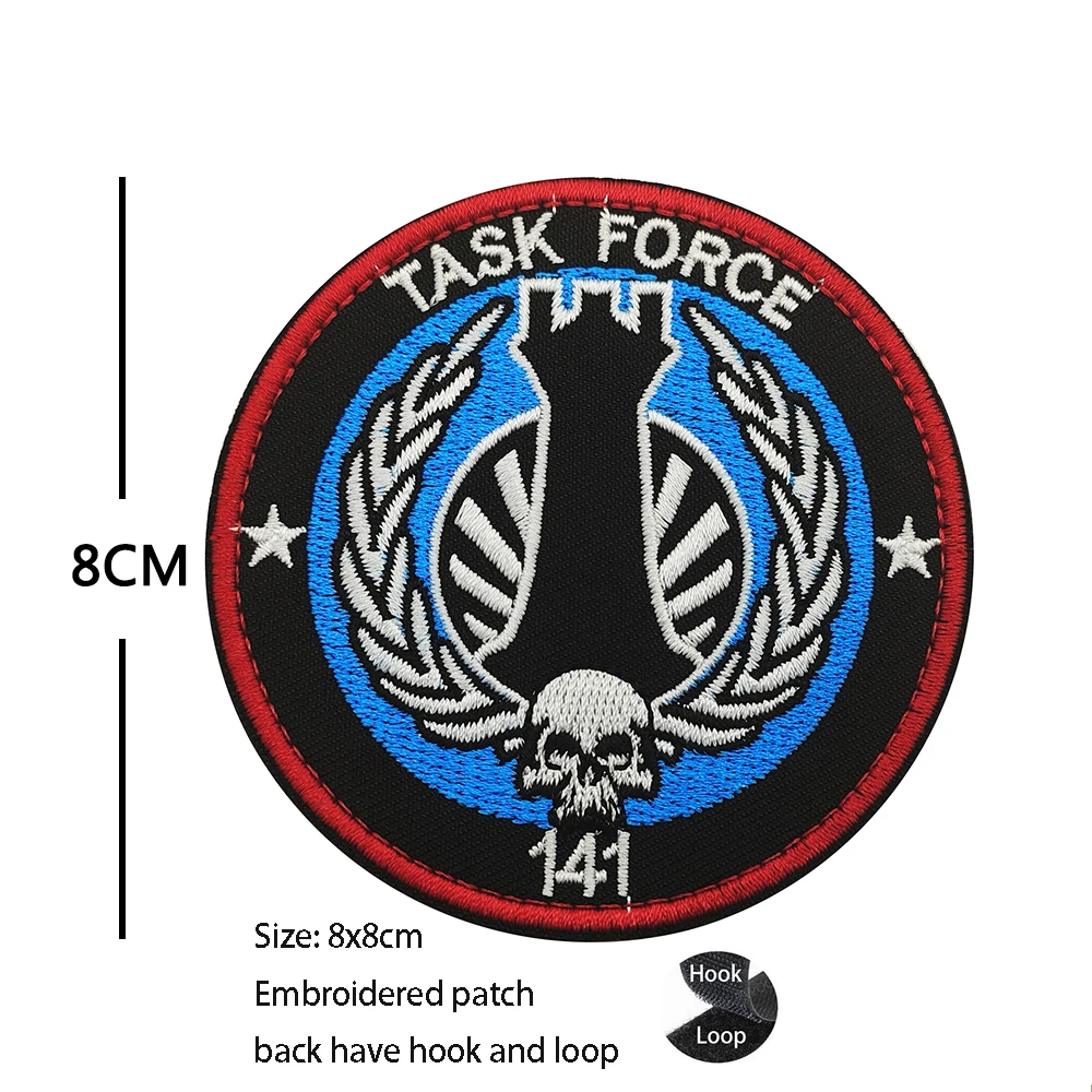 CODOL TASK FORCE ciento cuarenta y uno parche táctico bordado Klett - imagen 2