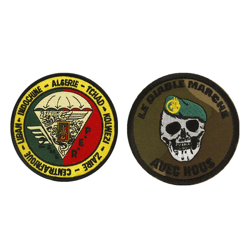Parches bordados insignia Legión Extranjera Francesa - 2º Reg.
