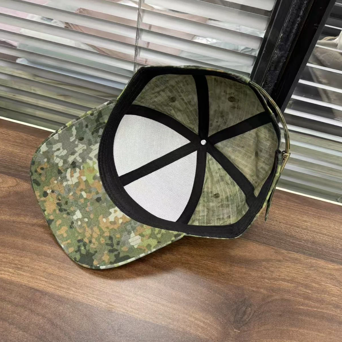 NFP Gorra táctica béisbol camuflaje woodland Multi-green verano - imagen 3