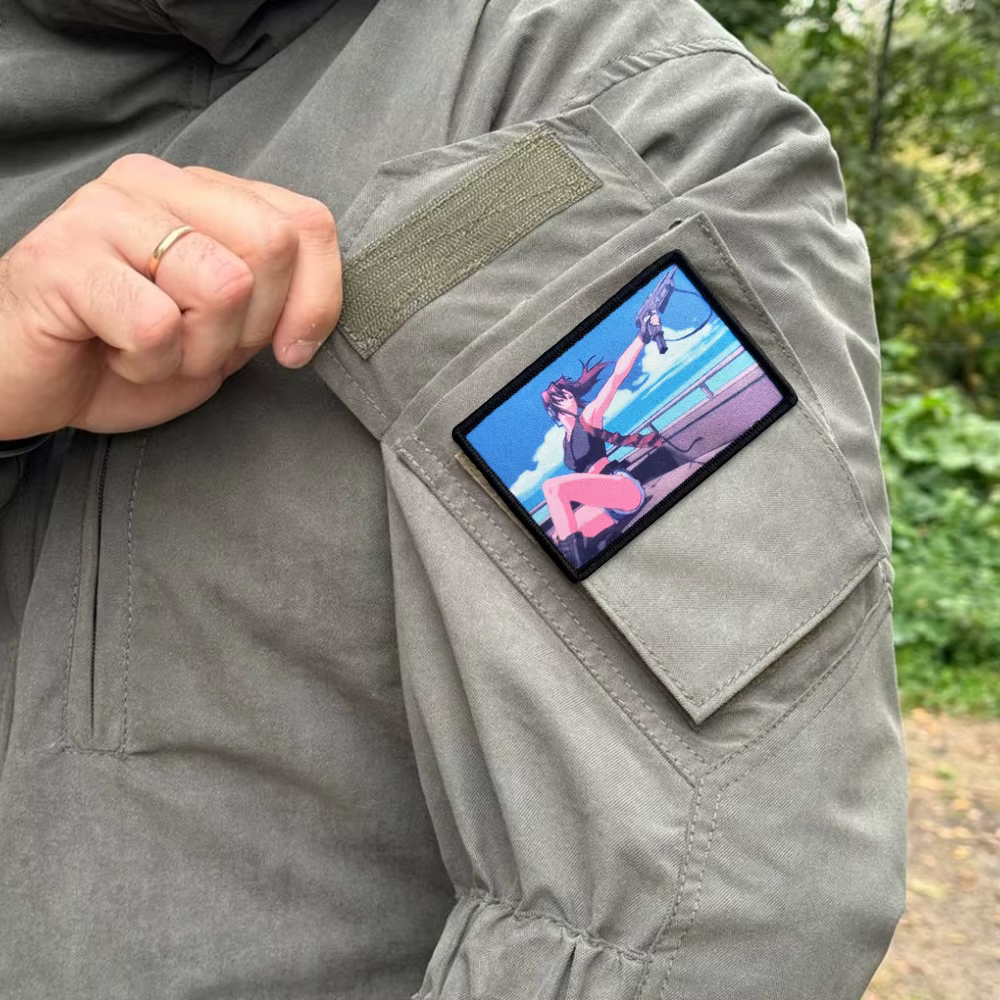 Pegatinas de brazalete para mochila del ejército