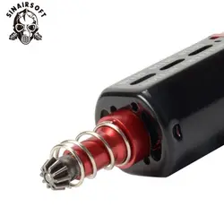 SINAIRSOFT Motor de Eje Largo Airsoft compatible caja de cambios