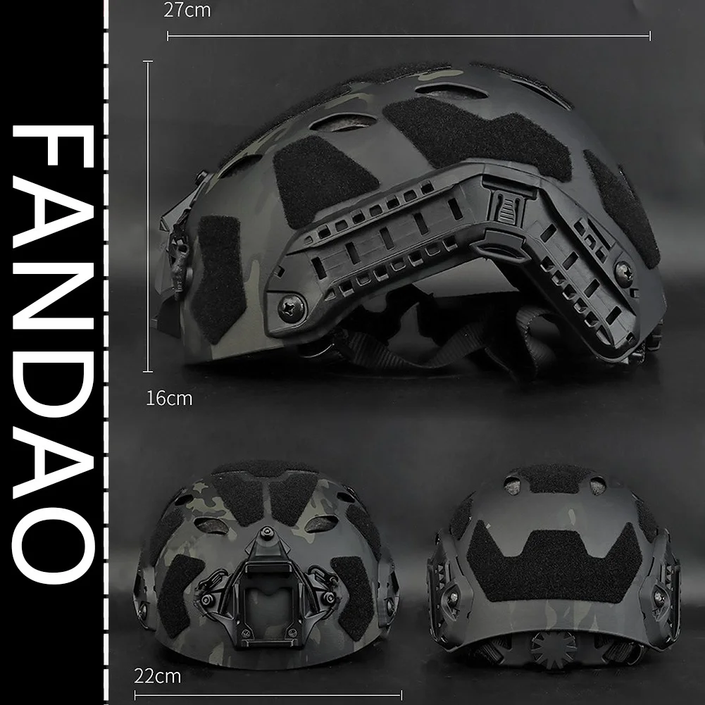 Casco táctico Airsoft con comunicación y gafas UV Multicam fucsia