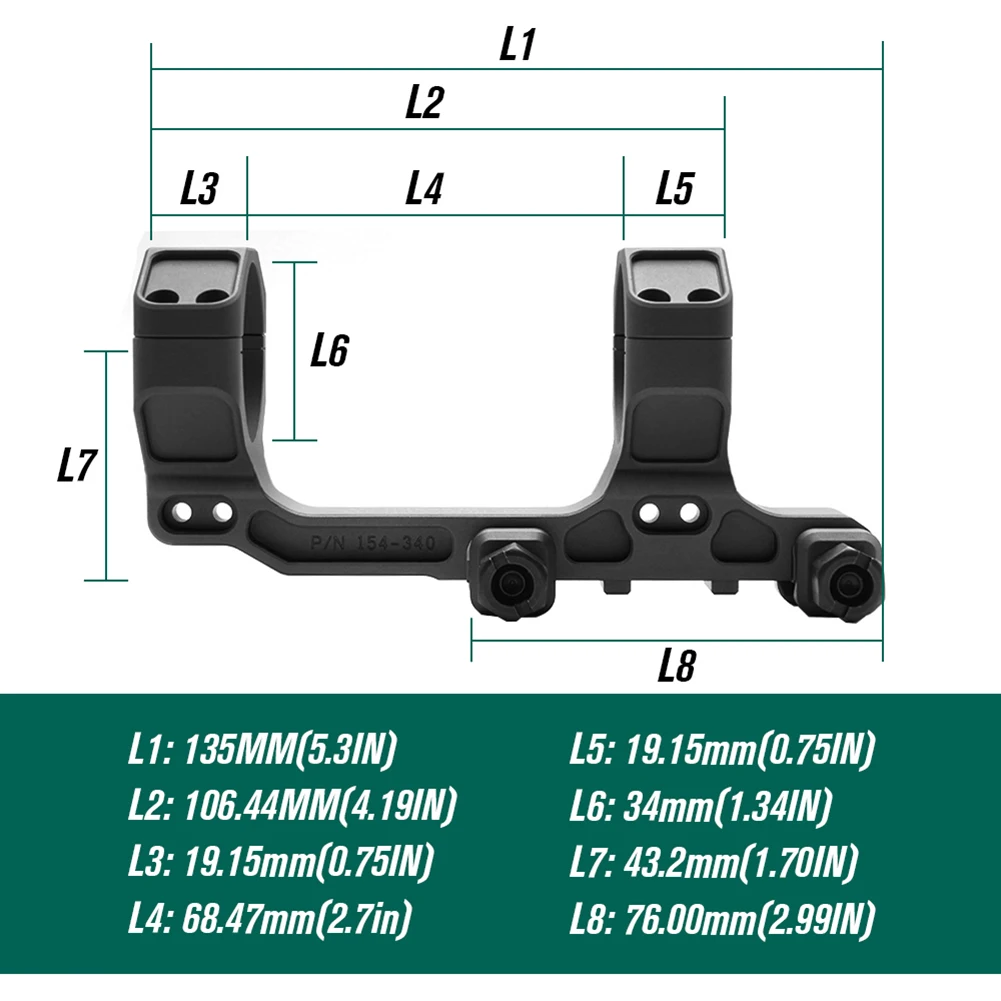 Detalle del montaje modular del soporte C1