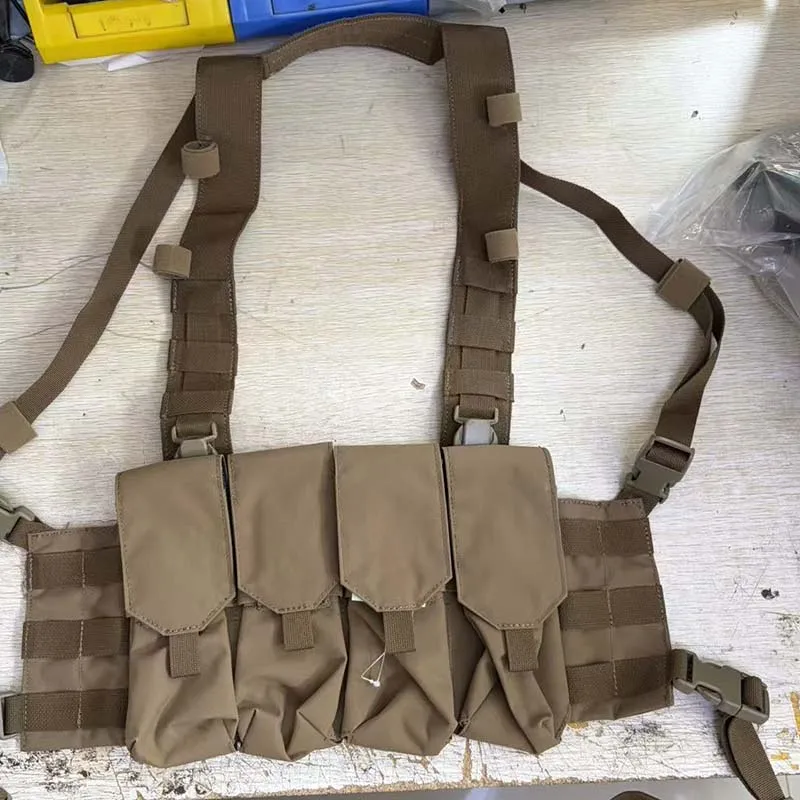 OR Style arnés táctico ligero con bolsillos para cargadores MOLLE - imagen 5