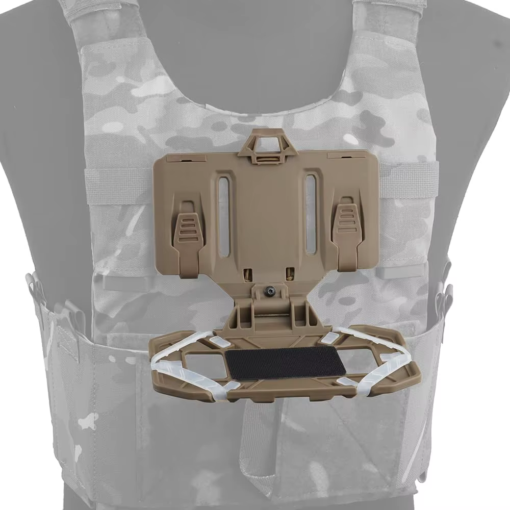 Bolsa de pecho táctica MOLLE extensible para móvil - imagen 4