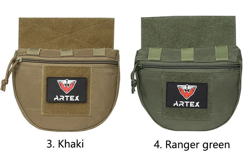 Ejemplo de combinación con otras bolsas MOLLE