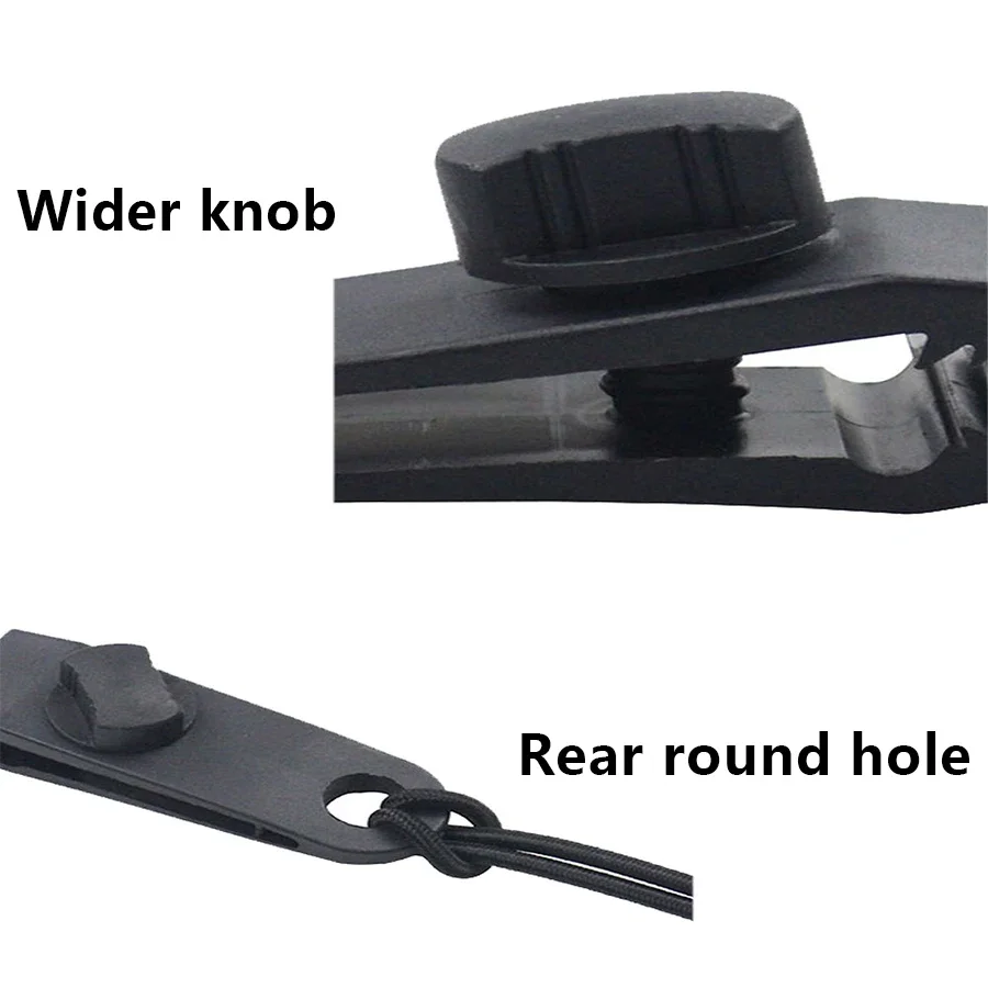 Clips tornillo pulgar alta resistencia – Para lonas y tiendas campaña - imagen 2
