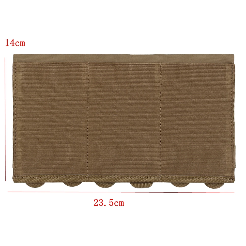 Porta cargadores MOLLE elástico abierto superior para rifle - imagen 4