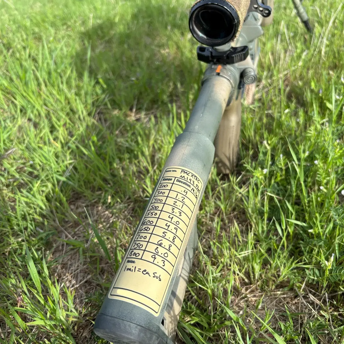 Calcomanías impermeables para culata de rifle, tiro preciso sin rastro - imagen 4