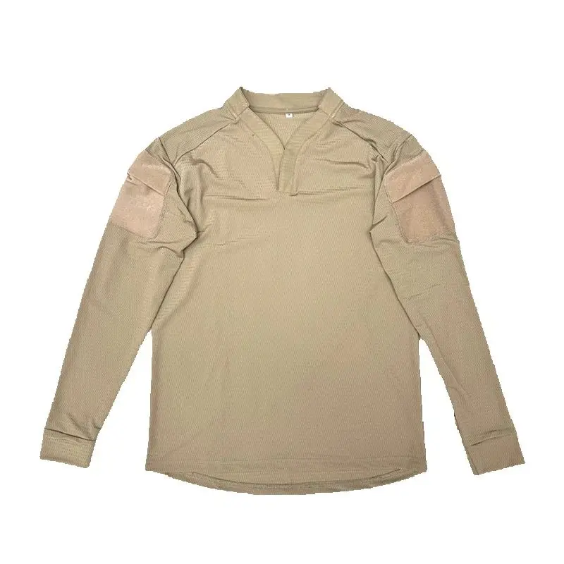 Camiseta de manga larga CB vista trasera mostrando la caída de la prenda