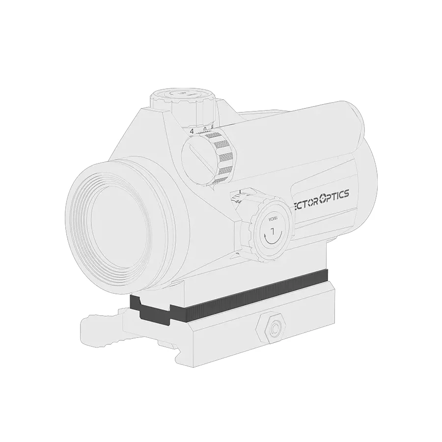 Mira Punto Rojo Nautilus 30 MOA con Placa Elevación para Caza - imagen 5
