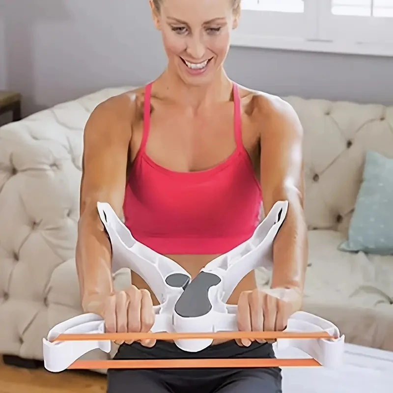 Máquina de ejercicios para brazos sin motor, duradera en casa