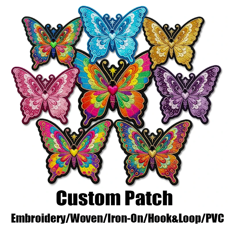 Parche Bordado Personalizado Serie Prajna – Velcro o Termoadhesivo - imagen 4
