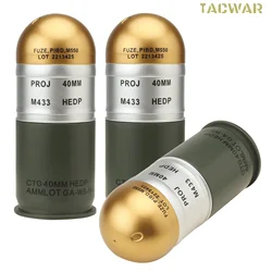 M433 Granada simulada 40mm Airsoft – Réplica táctica decorativa