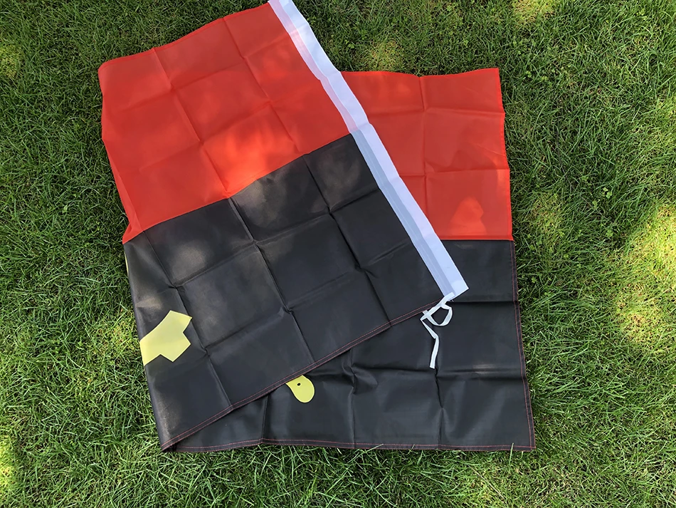 Bandera nacional Angola de poliéster colgante para decoración - imagen 3