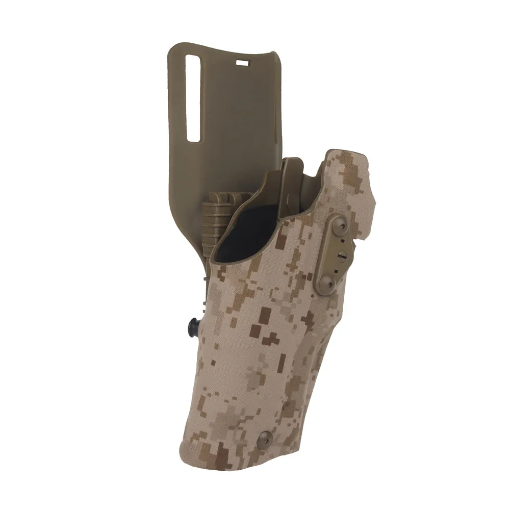 Funda táctica para pistola Glock 17/19 con luz X300U-A y QLS - imagen 2
