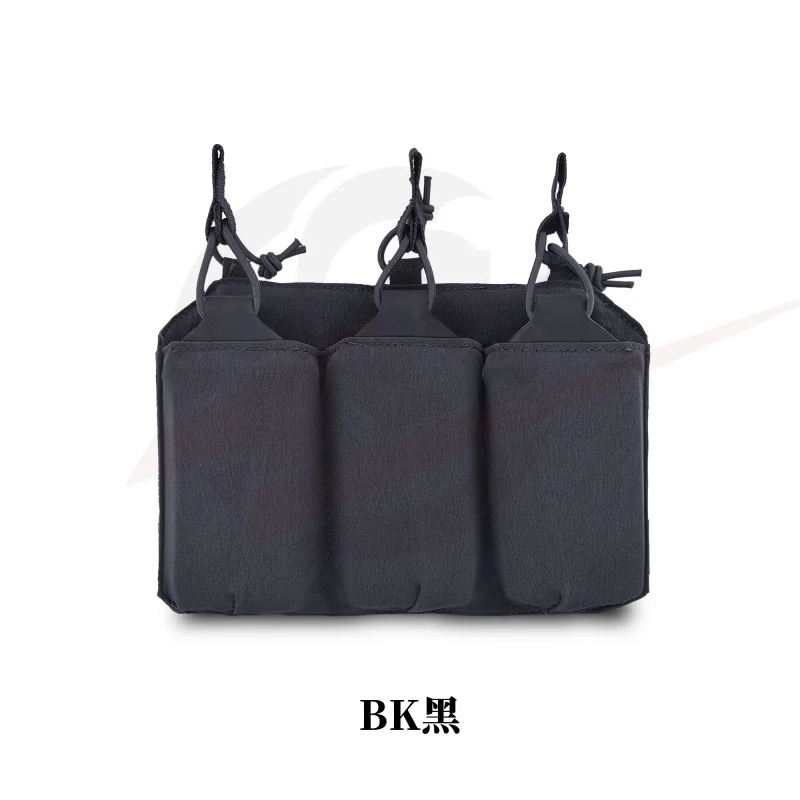 Chaleco táctico estilo SS de tela elástica, bolsillo triple revistas - imagen 2