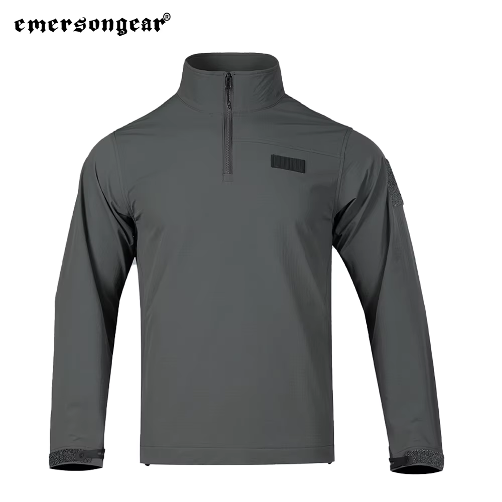 Emersongear Saltie – Sudadera con capucha azul táctica para outdoor y senderismo - imagen 3