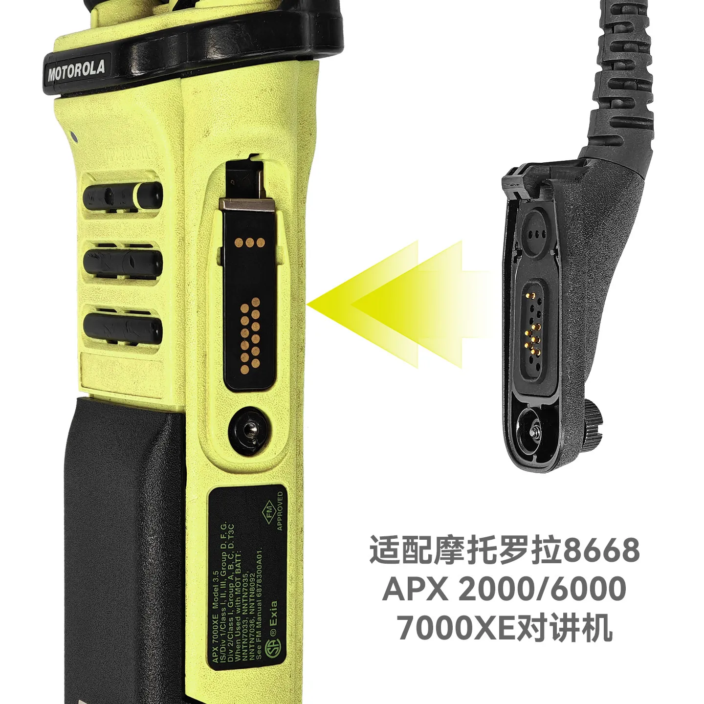 FCS-Tactical V20 Intercomunicador PTT para auriculares tácticos - imagen 4