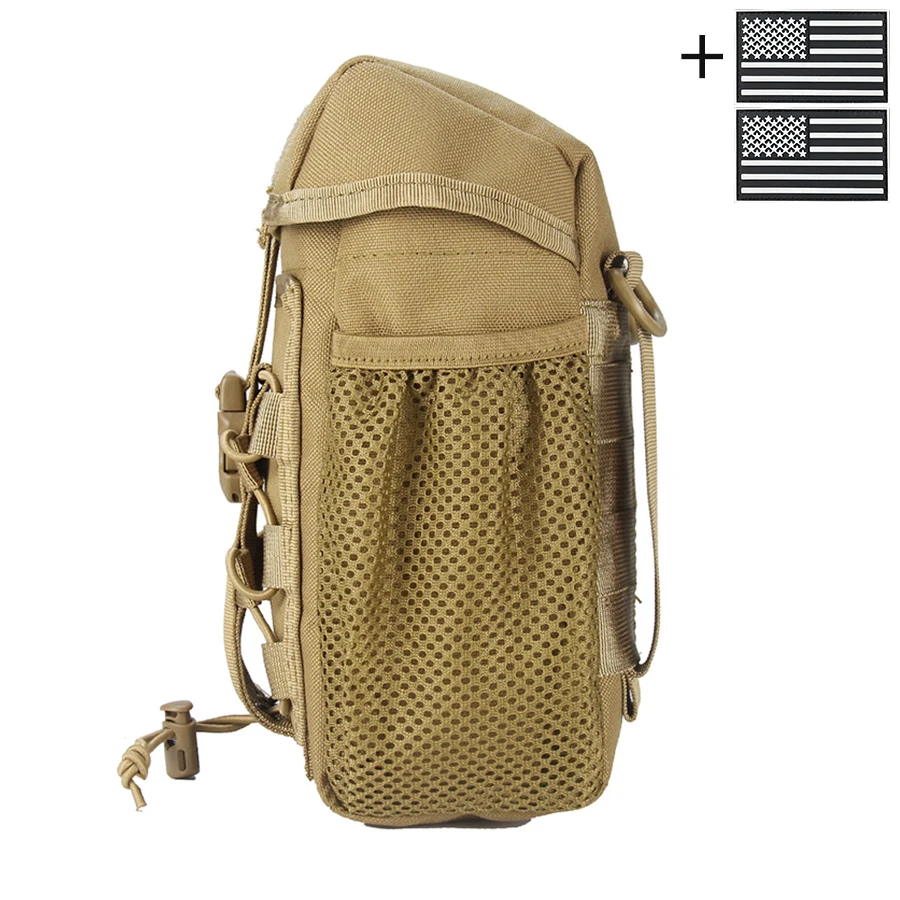 Bolsa táctica multicompartimentos para equipo outdoor con correa