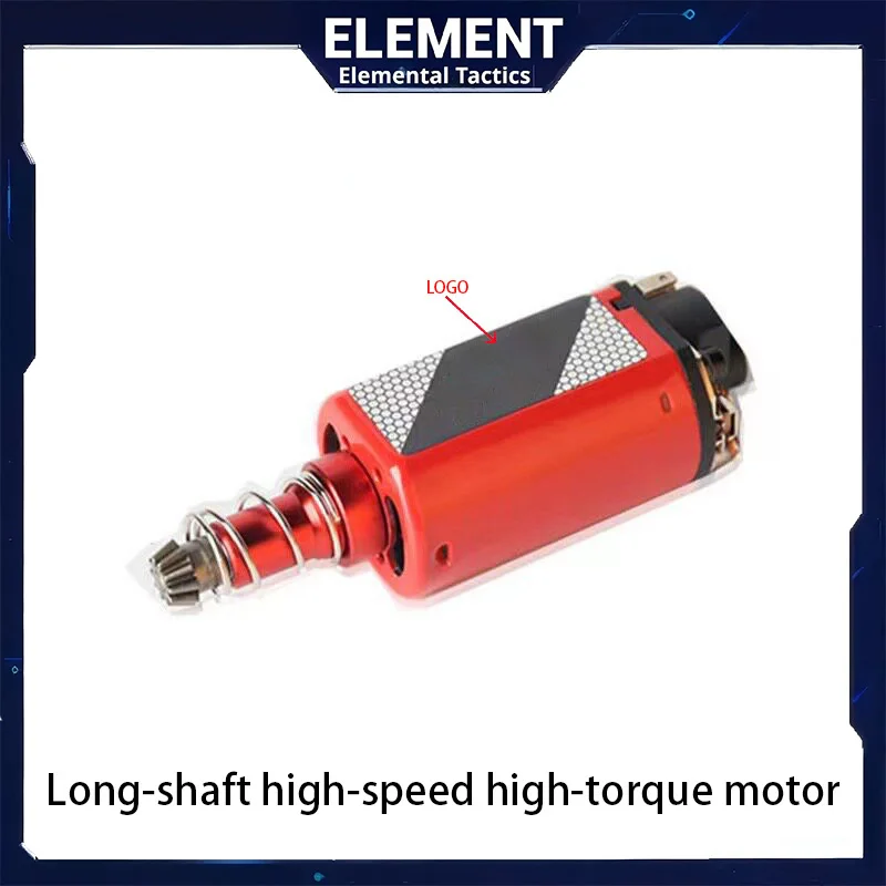 Motor airsoft AEG EBB eje largo/corto para M4, MP5, AK - imagen 5