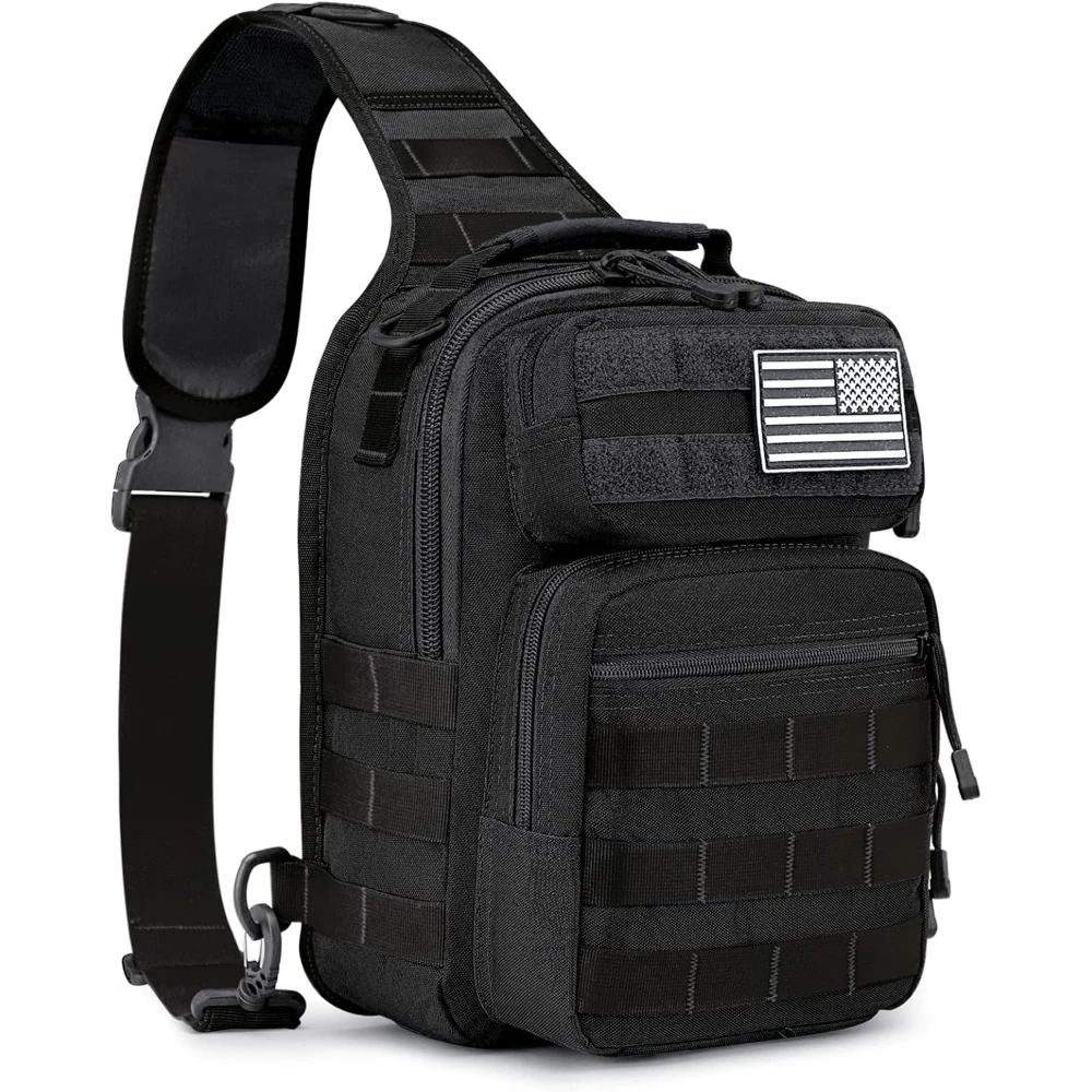 Rover bolso táctico bandolera MOLLE EDC cruzado pecho compacto - imagen 3