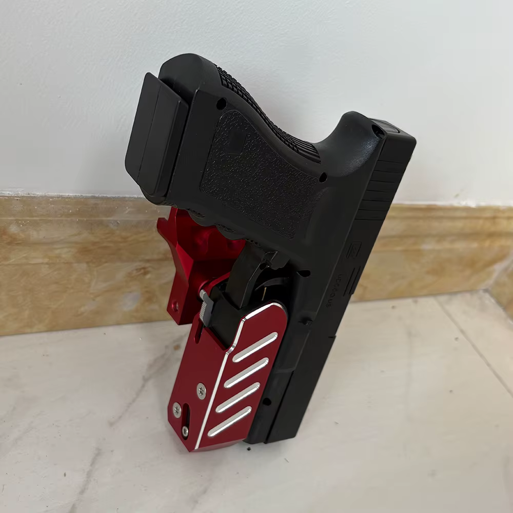 Colgador desmontable de dos piezas