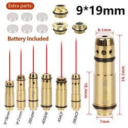 Caza Boresighter láser 9mm .40 S&W .223 Remington G17 G19 G43