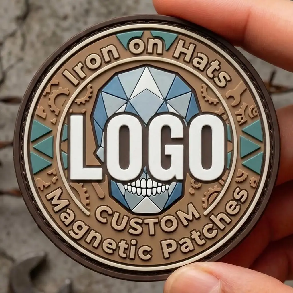 Parche termoadhesivo PVC 3D personalizado con gancho para mochila - imagen 4