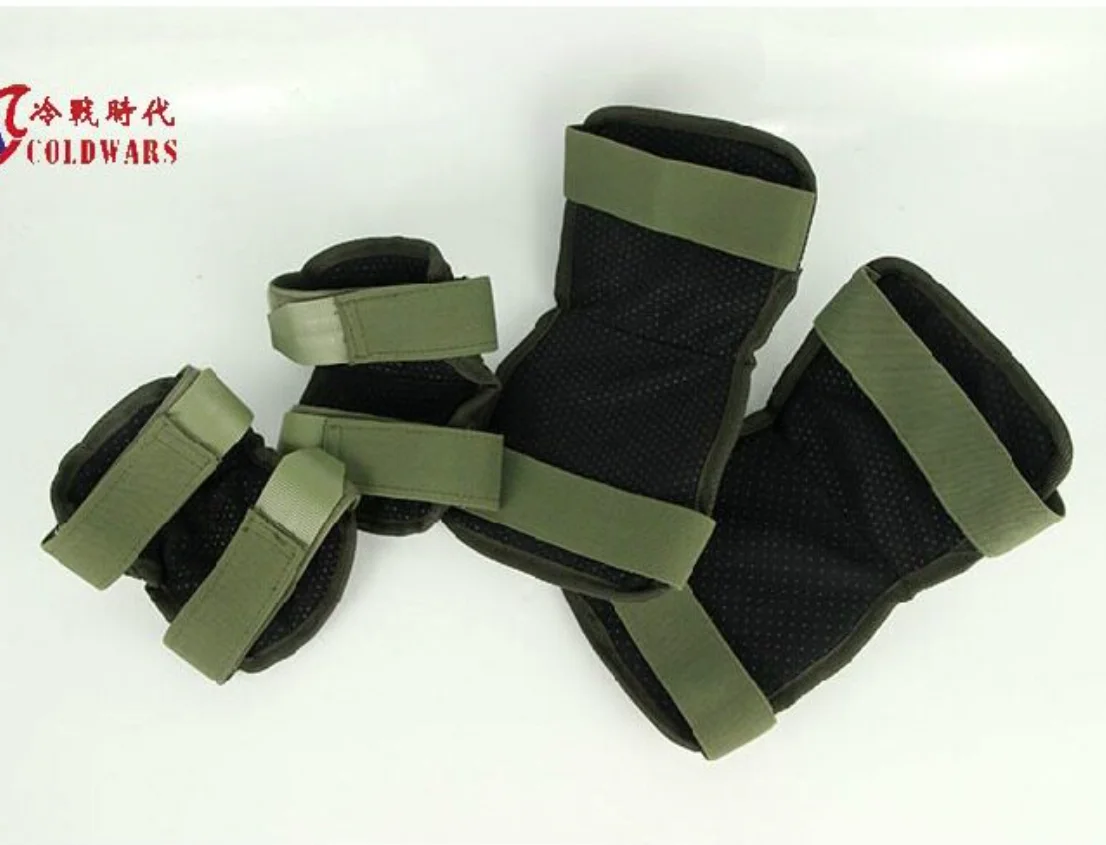 6B51 EMR camo: rodilleras y coderas tácticas para airsoft