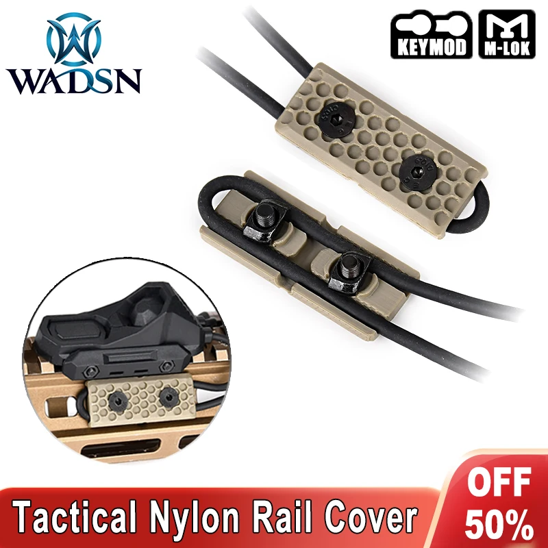 WADSN Cubierta Keymod Riel Táctico PEQ15 NGAL Linterna M300 M600 - imagen 4