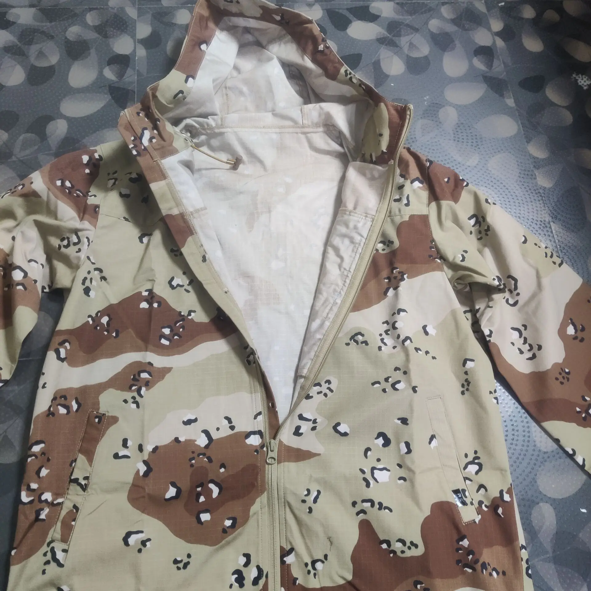 Chaqueta táctica camuflada en diseño Rhodesia/Red Dawn/Desert Tiger Spot