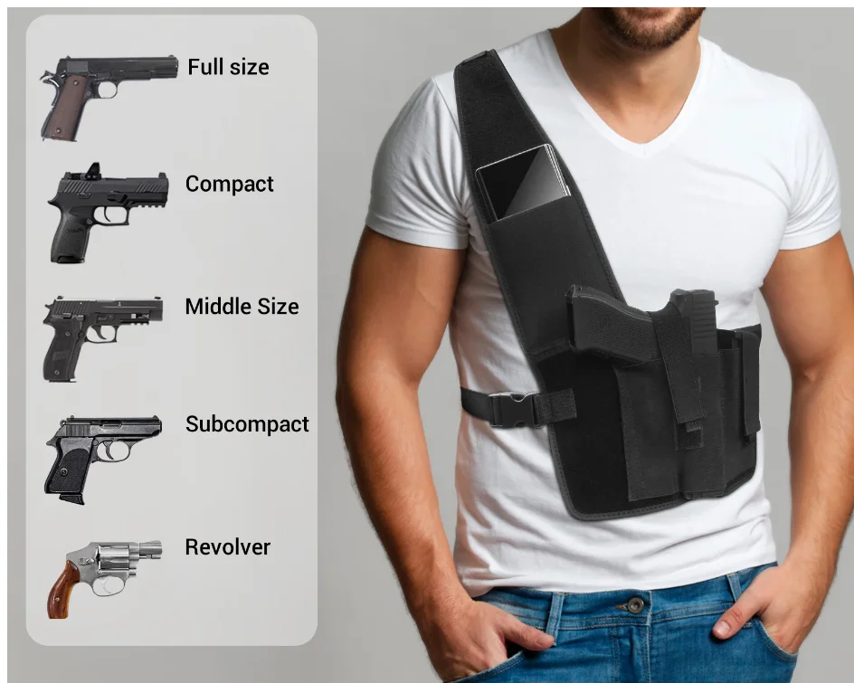 Funda ajustada al torso mostrando las bandas elásticas