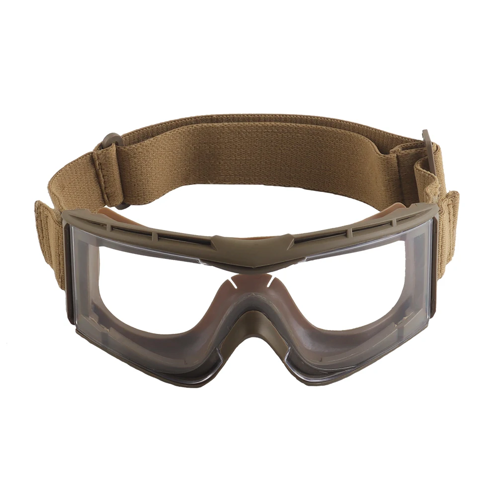 Gafas tácticas protectoras lentes reemplazables a prueba de viento